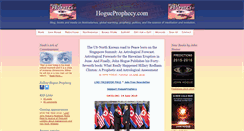 Desktop Screenshot of hogueprophecy.com