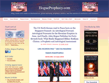 Tablet Screenshot of hogueprophecy.com